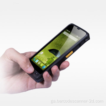 Scanóir barrachód iniompartha PDA 4G Android PDA